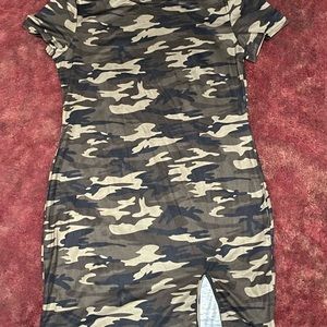 Camouflage dress